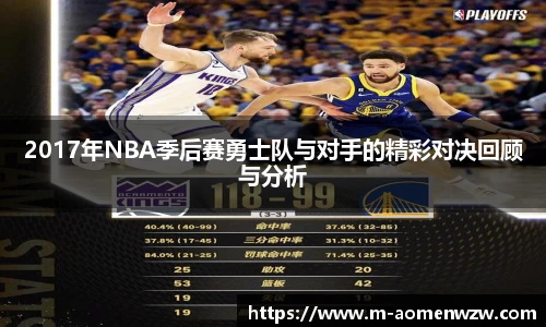 2017年NBA季后赛勇士队与对手的精彩对决回顾与分析