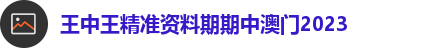 王中王精准资料期期中澳门2023